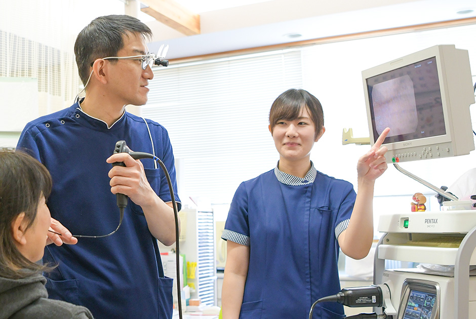 患者さまに寄り添う丁寧な診察